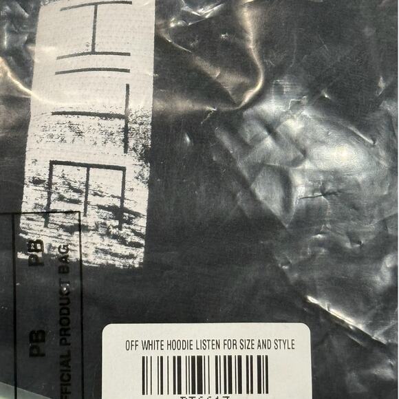 Off White Diag Slim Crewneck *NEW WITH TAGS*SIZE XXS (oversized) - Picture 10 of 10